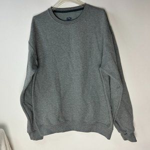 Fruit of the Loom Gray Sweatshirt Medium